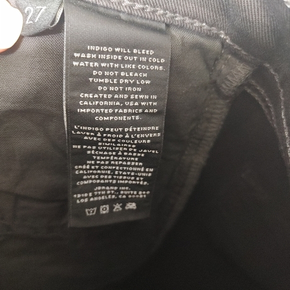 J Brand Ruby Hi Rise crop cigarette jeans 27 - Picture 8 of 12